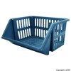 Metallic Blue Vegetable Rack 35cm