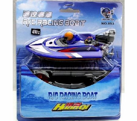 Wicked Radio Control RC Mini Micro Bathtime Palm R/C Racing Speedboat Colour: BLUE