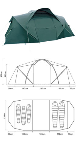 Wild Country Tents WILD COUNTRY 4  KHAMSIN