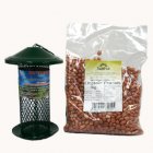 Wildlife World Bird Feeder and Organic Peanuts