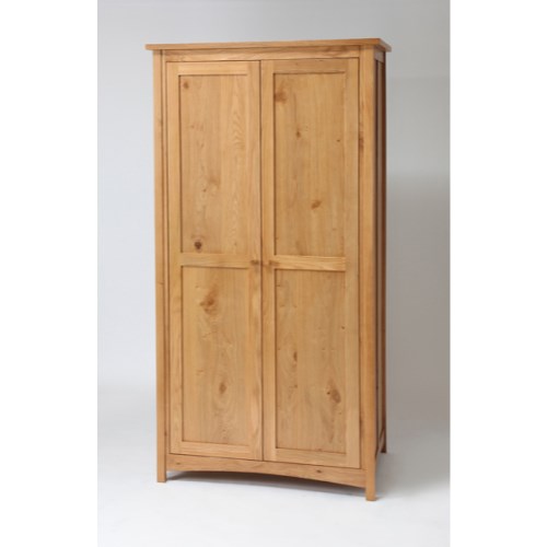 Hepburn Oak 2 Door Wardrobe