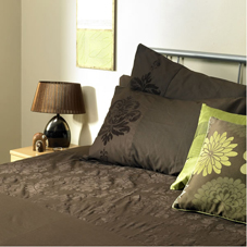 Wilkinson Plus Buckingham Duvet Set Chocolate Kingsize