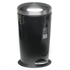 Cone Pedal Bin Black