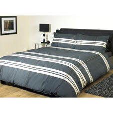 Wilkinson Plus Dinari Duvet Set Black/White Kingsize