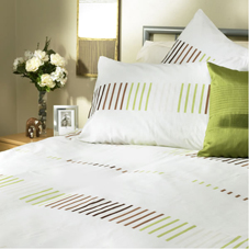 Echo Duvet Set Green Single