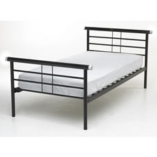 Gemini Bed Black Single