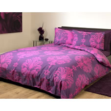 Wilkinson Plus Glamour Duvet Set Amethyst Kingsize