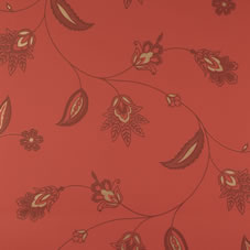 K2 Paisley Wallpaper Flame 10078