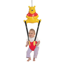 Lindam Disney Winnie the Pooh Door Baby Bouncer