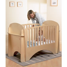 Lindam Fusion Solo Cot Maple