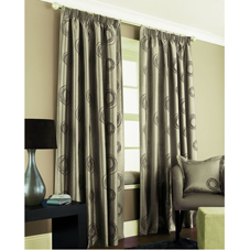 Orbit Lined Curtains Latte 46inx72in