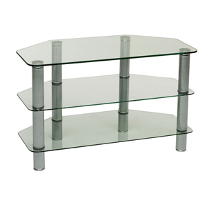 Phoenix 3 Tier Glass Entertainment Unit