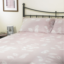 Wilkinson Plus Right Price Leaf Duvet Set Natural Single