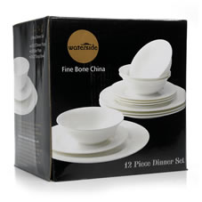 Wilkinson Plus Waterside Dinner Set Fine Bone China 12pce