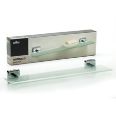 Wilkinson Plus Wilko Monaco Shelf Glass