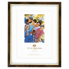 Wilko Photo Frame Walnut Effect 10inx8in