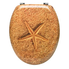 Wilko Starfish Toilet Seat MDF