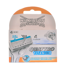 Quattro Titanium Blades x 4