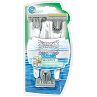 Quattro Titanium Disposable Razors x 3