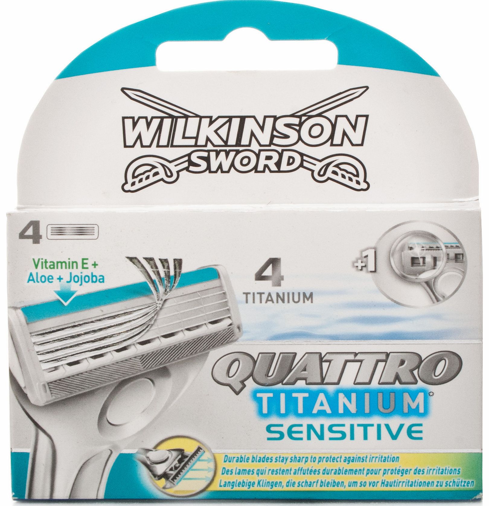 Wilkinson Sword Quattro Titanium Sensitive