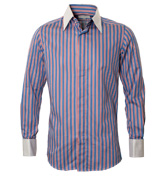 Blue Stripe Long Sleeve Shirt