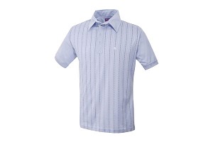 William Hunt Menand#8217;s Purple Label Blocked Dashed Stripe Polo