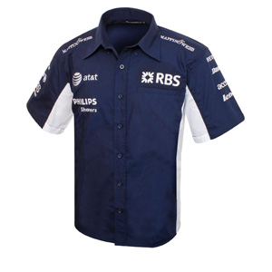 williams 08 Short Sleeved Team Shirt