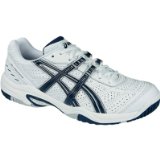 ASICS Gel-Dedicate Mens Tennis Shoes , UK6, WHITE/MARINA/LIGHTNING