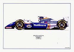 Wilson David Wilson- Williams FW16- A.Senna- signed by artist Measures 48cm x 32cm (19``x13``)