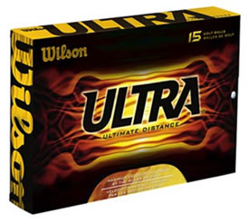 Wilson Golf Ultra Distance 15 Ball Pack White