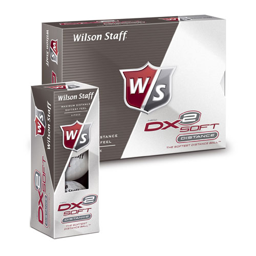 Wilson Golf Wilson Staff DX2 Soft Golf Balls 12 Balls - 2010