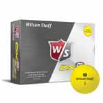 Wilson Golf Wilson Staff DX2 Yellow Soft Golf Balls 12 Balls