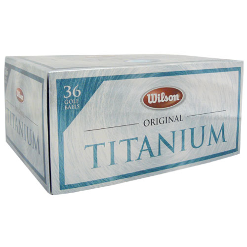 Wilson Titanium Golf Balls 12 Balls