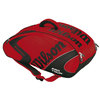 Six Racket Bag Red/Black