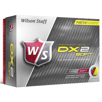 DX2 Soft Yellow Golf Balls (12