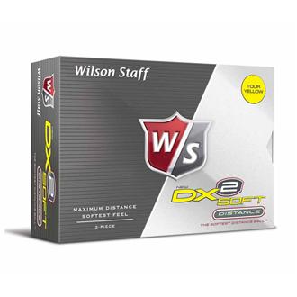 DX2 Yellow Soft Golf Balls (12 Balls)