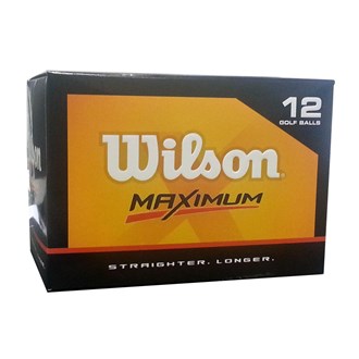 Wilson Staff Wilson Maximum Golf Balls (12 Balls)