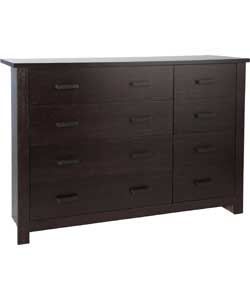 Winchester 4   4 Drawer Chest - Black Ash Veneer