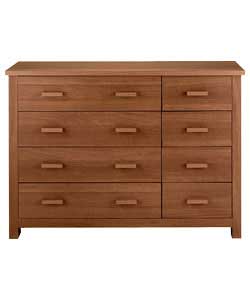 Chest of Drawers 4 + 4 - Dark Beech