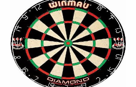 Diamond Plus Dartboard and Deluxe Darts