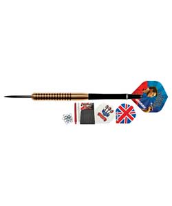 winmau Mark Webster World Champion 20g Brass Darts Set