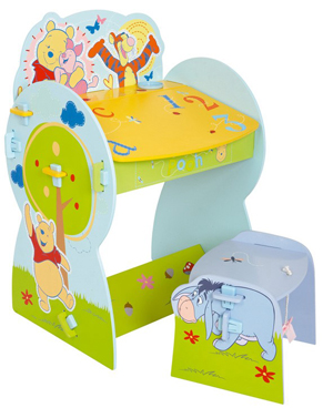 Winnie The Pooh `ature Trail`Desk and Stool