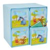 Winnie the Pooh Four Drawer Storage Box