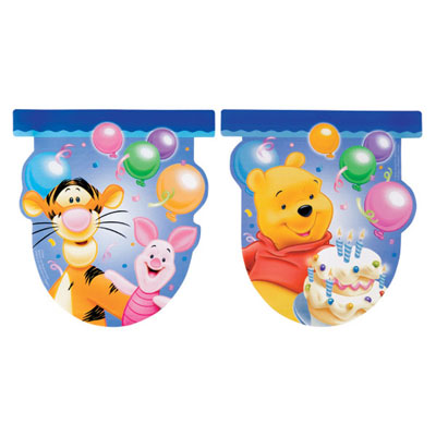 winnie The Pooh Pennant Banner