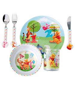 Winnie the Pooh Set of 6 Dinner Set