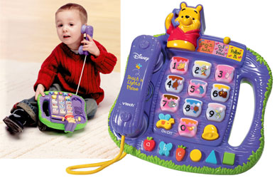 Winnie the Pooh Teach Lights Phone