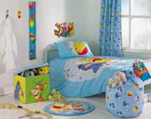 WINNIE THE POOH winnie in the garden duvet cover set