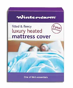 Double Fleecy Luxury Heated Mattress Cover