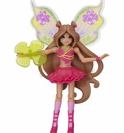 Winx 3.75 - inch Action Dolls Believix Premiere Flora