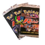 Wizzard Of The Coast POKEMON: TEAM ROCKET X 3 BOOSTER PACKS